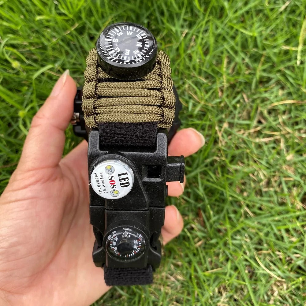 Montre Tactique Multifonction – Élégance & Performance Outdoor