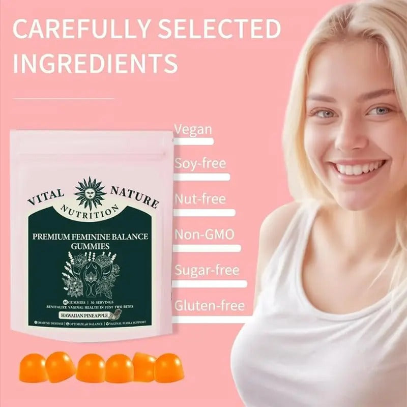 Gummies Premium Équilibre Féminin – Santé & Bien-être au quotidien