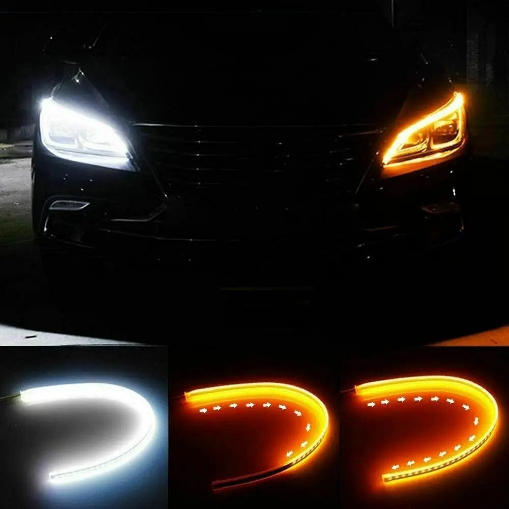 Bande lumineuse Flexible à LED pour phares de voiture