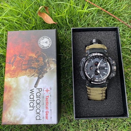 Montre Tactique Multifonction – Élégance & Performance Outdoor